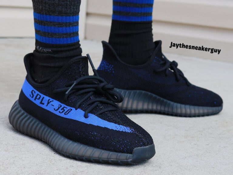 Adidas Yeezy 350 Boost V2 Dazzling Blue bande bleue GY7164