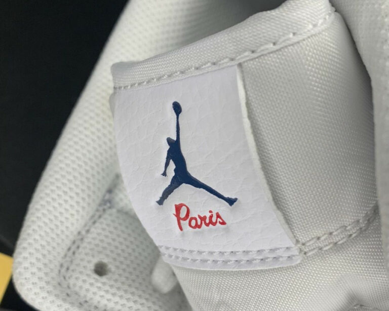 Air Jordan 1 Mid Paris PSG Kylian Mbappé DR8038-100