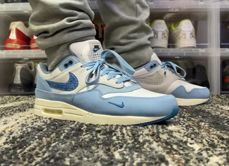 Nike Wmns Air Max 1 PRM 'Blueprint' (bleu ciel) DR0448-100