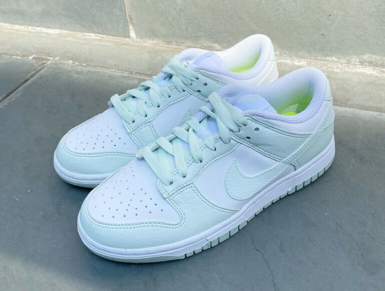 Nike Dunk Low Next Nature Pastel 'Mint' Barely Green and White