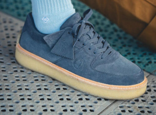 Clarks Sandford en daim bleu (couv)