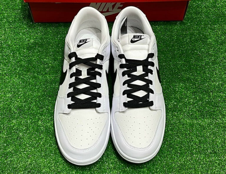 Nike Dunk Low blanche et noire 2022 (7)