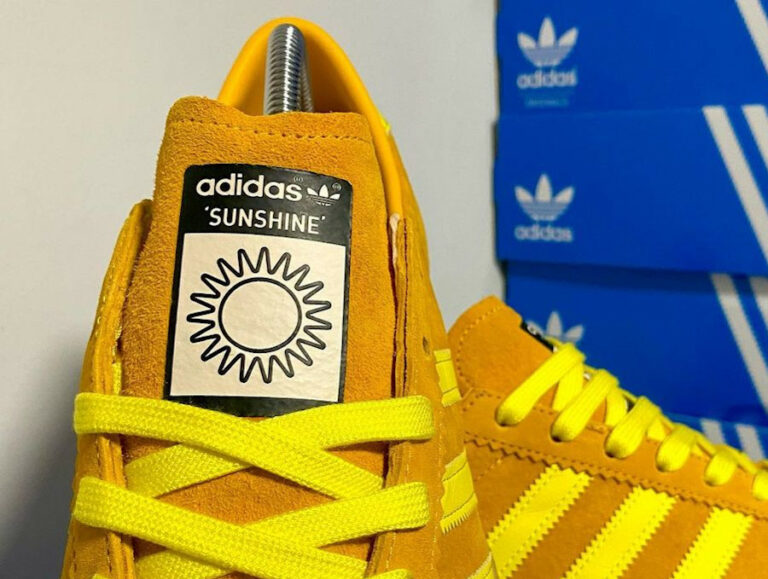 Adidas Sunshine orange et jaune (1)