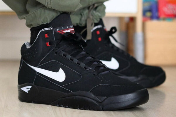 Nike Air Flight Lite Mid Pippen Black White Varsity Red Dq