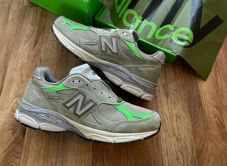 New Balance 990v3 olive white pepper (couv)