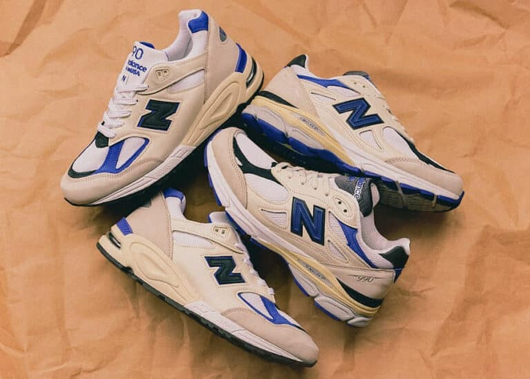 Teddy Santis x New Balance 990 White Blue (made in USA)