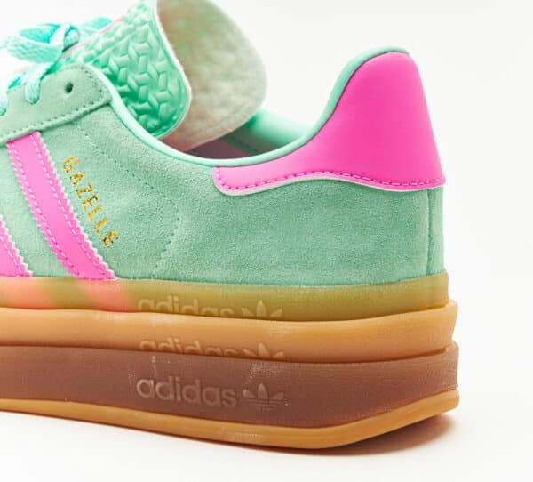 Adidas Gazelle Bold CompensÃ©e Mint Pink (vert menthe) H06125