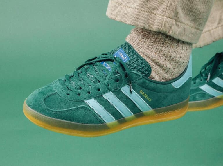 Adidas gazelle vert sapin best sale