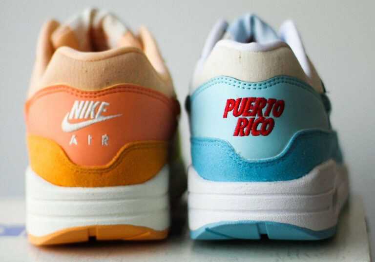 Nike Air Max 1 Puerto Rico 2023 Glace Blue Gale FD6955-400