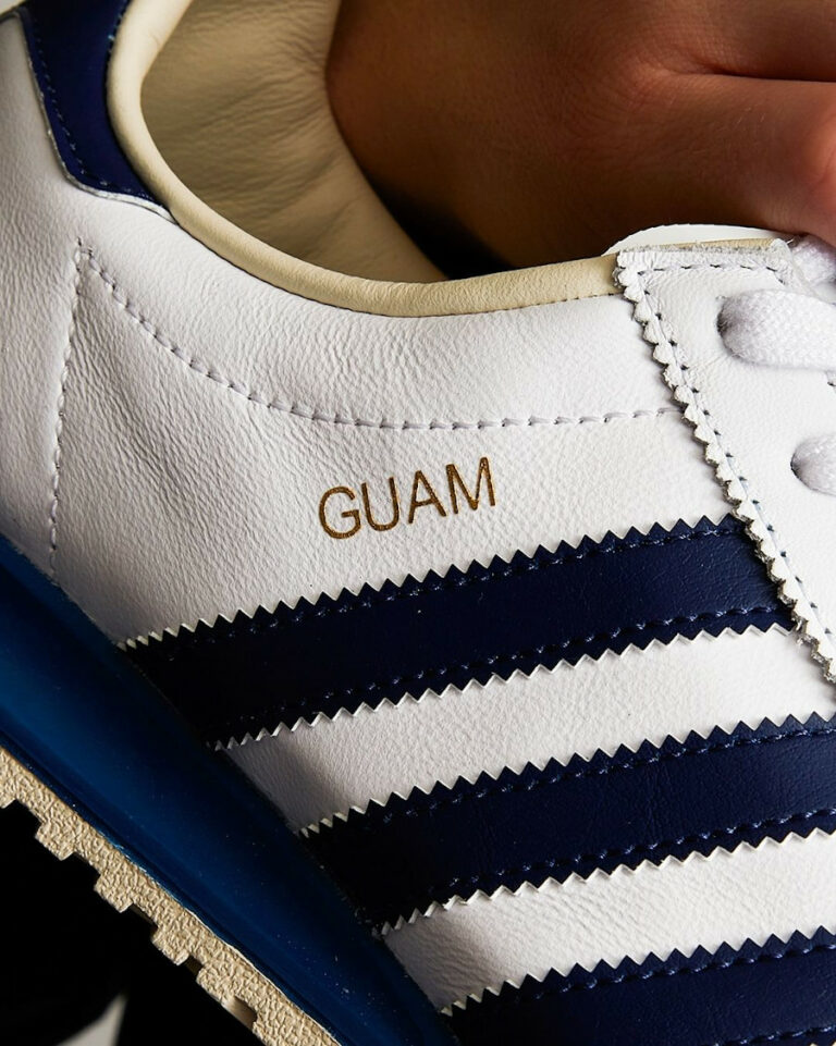 adidas Guam Cloud White Dark Blue Island Series 2023 ID2110