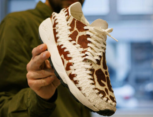 Nike Air Footscape Natural and Brown Cow Print (ou Girafe)