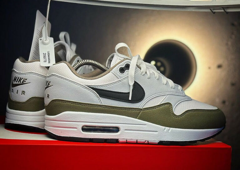 Nike Air Max 1 Olive Moyen (7)