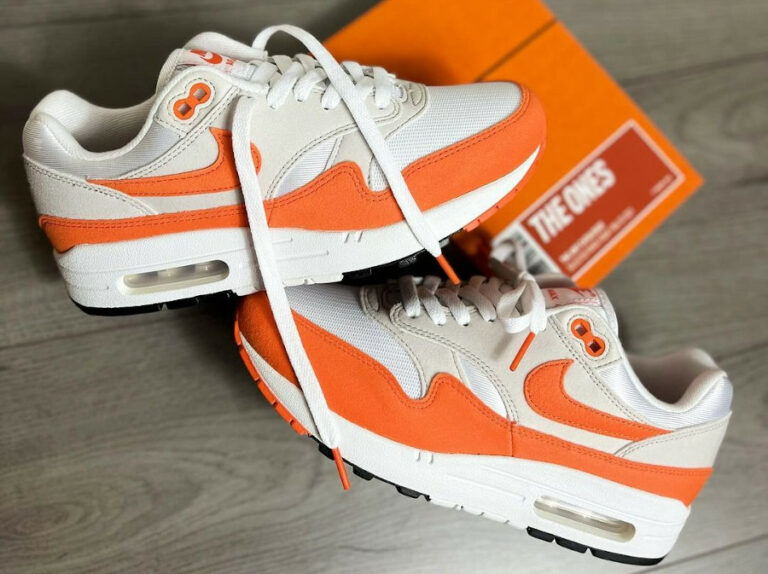 Nike Air Max 1 Safety Orange Cône de Sécurité DZ2628-002