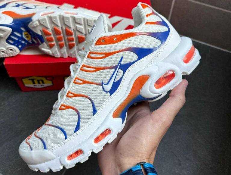 Nike tn bleu orange hotsell