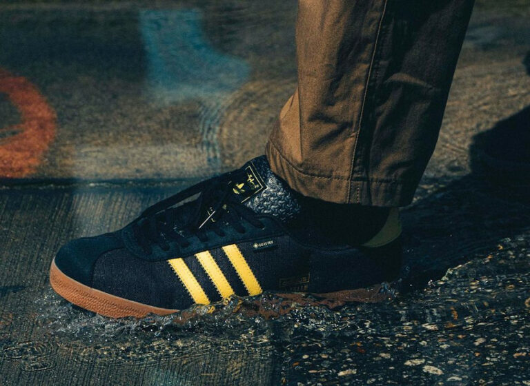 adidas Gazelle x DCDT Gore Tex GTX on feet IE8480