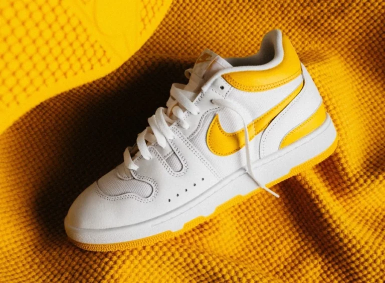 Nike Mac Attack White and Yellow Ochre FB8938-102