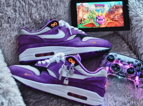 Nike Air Max 1 By You inspirée par Spyro The Dragon