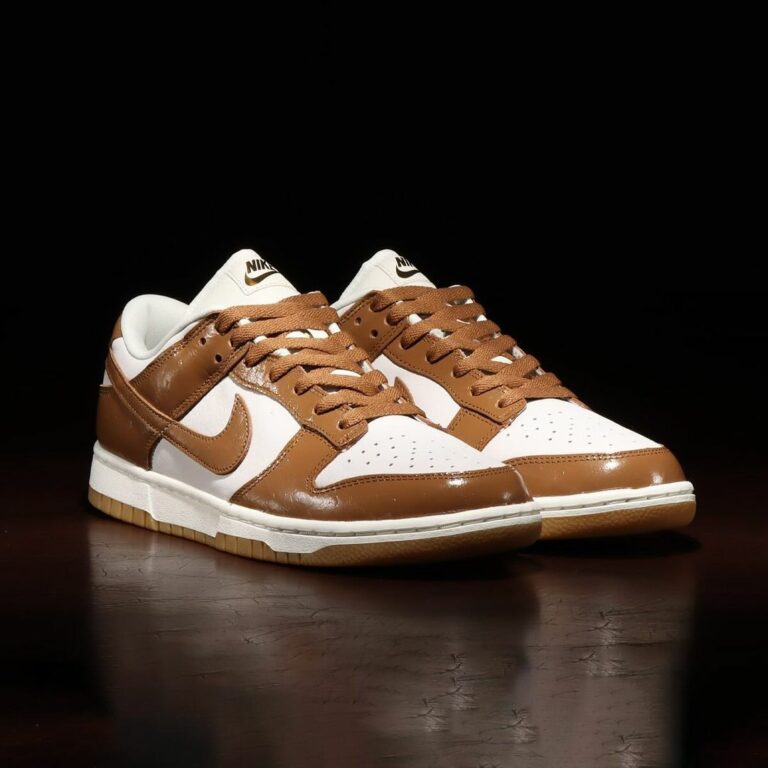 Nike Dunk Low LX Ale Brown Ostrich (cuir brillant) FJ2260-001