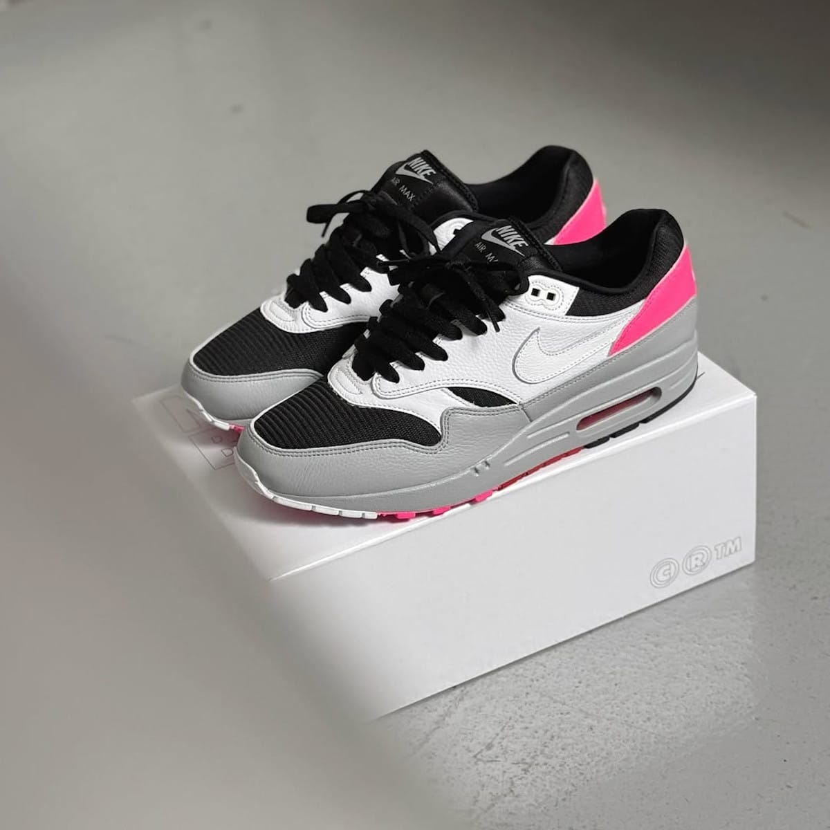 Nike Air Max 1 by You 2025 White Grey Black Pink @simon.steenberg