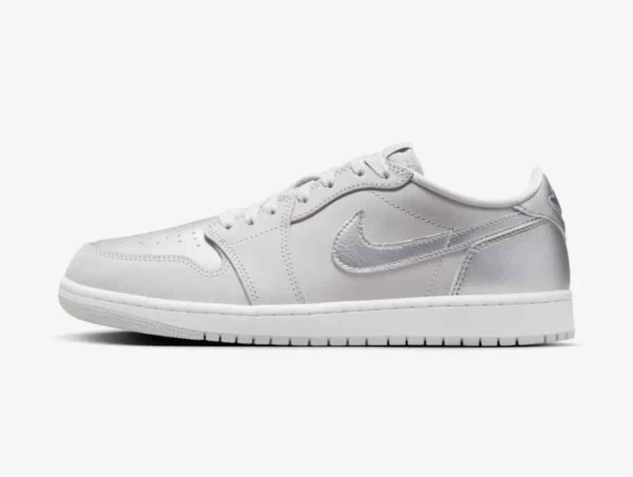 Sortie Air Jordan 1 Low Silver