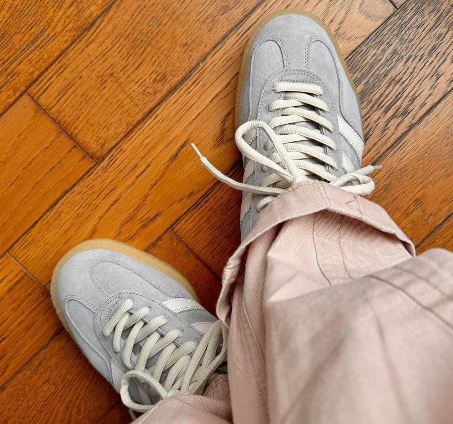 Adidas Clarks 8th Street Gazelle Indoor Molecule by Ronnie Fieg on feet (2)