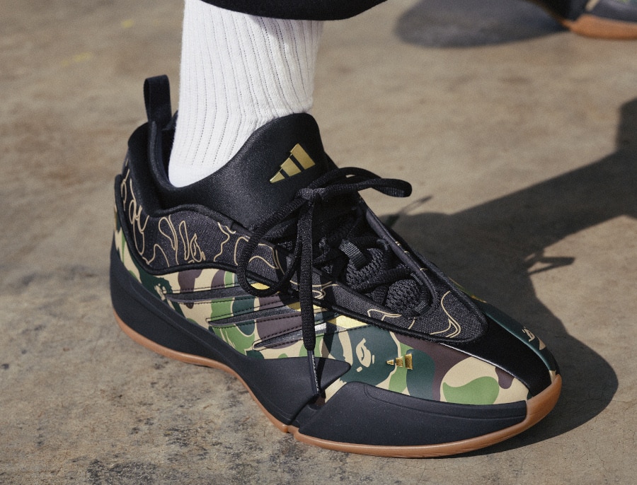 Bape x adidas Dame 9 Camo JH6358 (2)