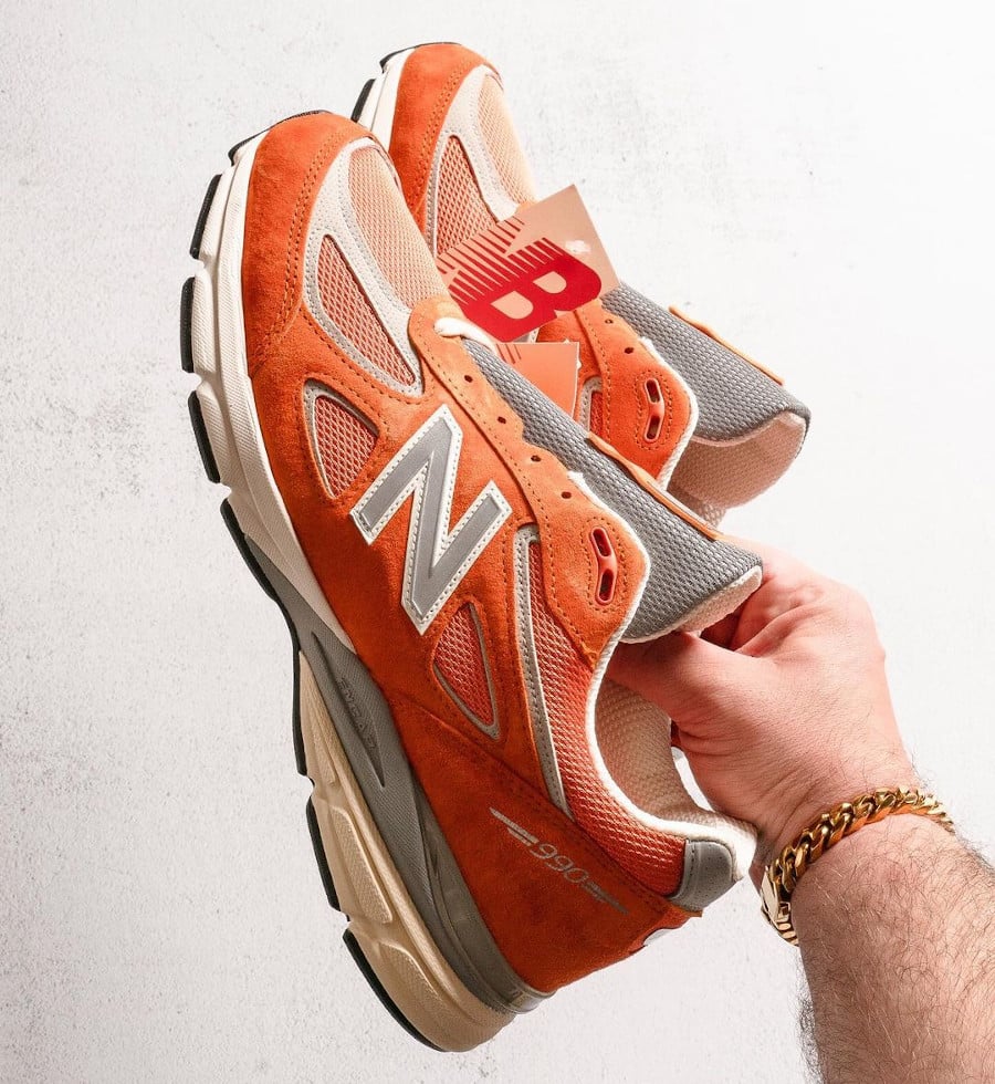 New Balance 990v4 x Aimé Leon Dore Red Clay U990OG4