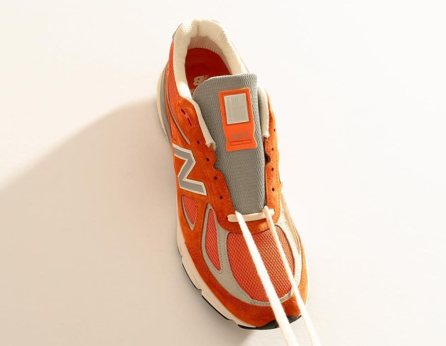 New Balance 990v4 x Aimé Leon Dore orange (1)