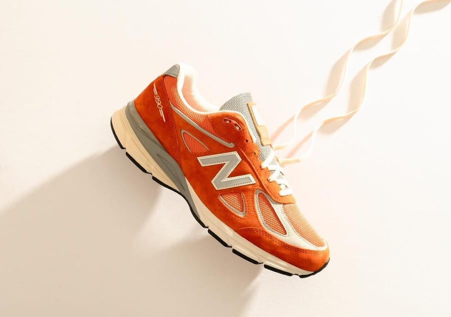 New Balance 990v4 x Aimé Leon Dore orange (4)