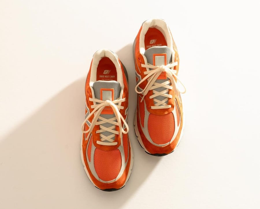 New Balance 990v4 x Aimé Leon Dore orange (5)