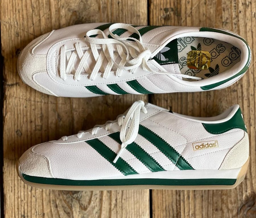 adidas Country Japan blanche et verte (2)