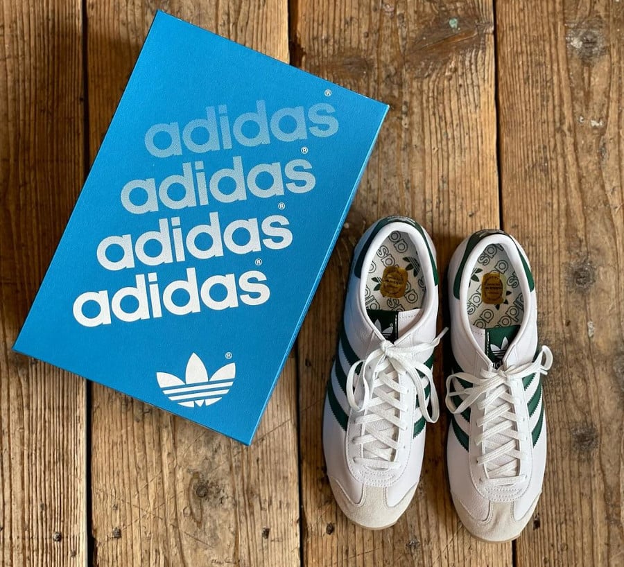 adidas Country Japan blanche et verte (5)