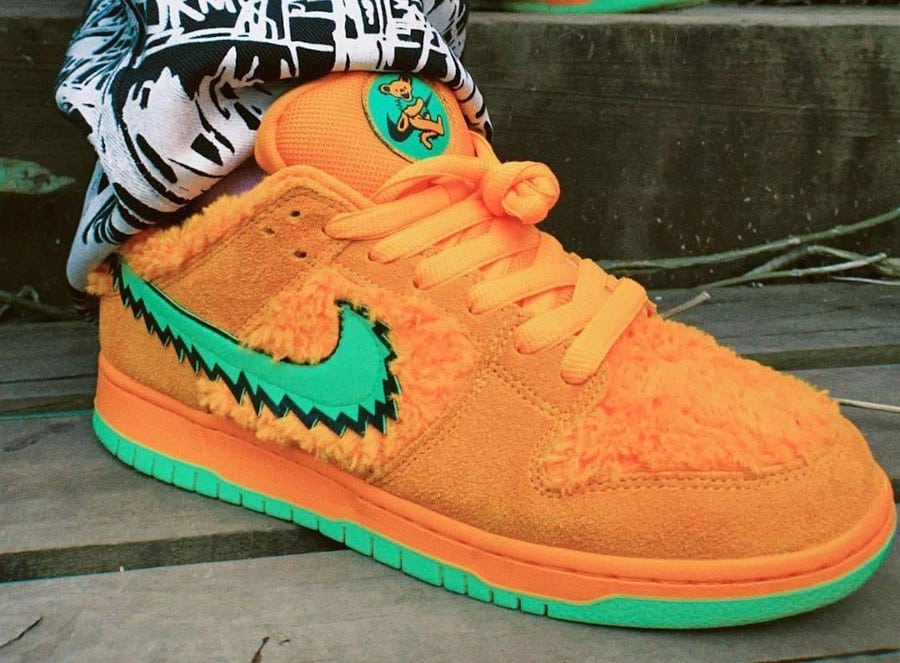 Grateful Dead Bears x Nike SB Dunk Low Orange