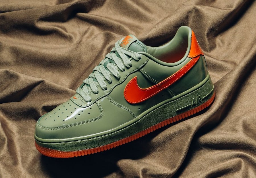 Nike Air Force 1 Low brillante oil Green HJ9118-386 (2)