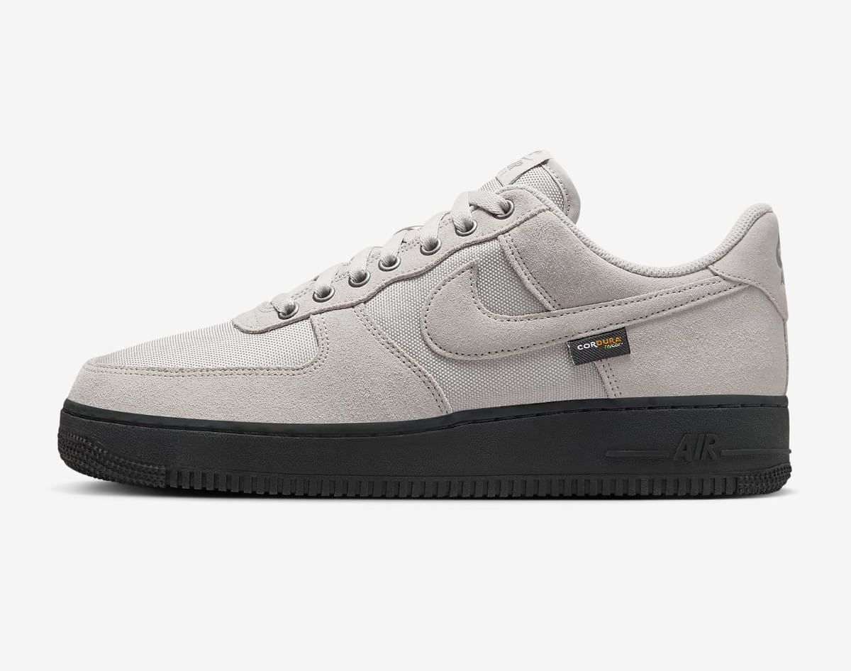 Nike Air Force 1 Low en tissu Cordura gris HQ3822-001 (5)