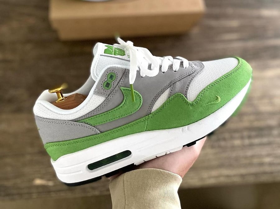 Nike Air Max 1 denim vert chlorophylle Patta 20 ans HF1012-300 (1)