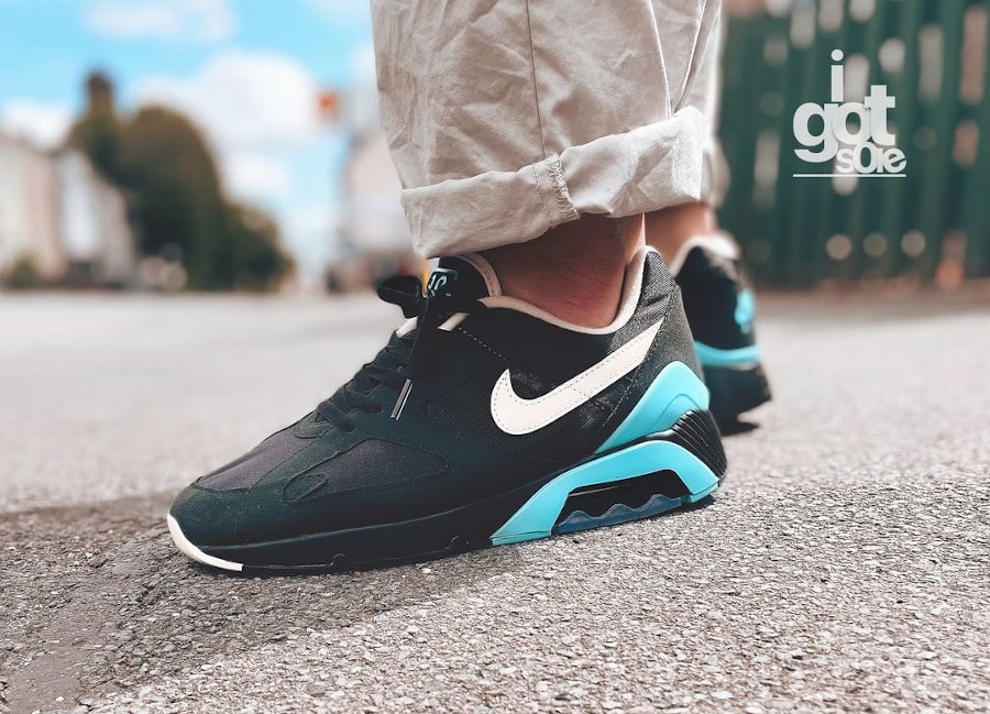 Nike Air Max 180 Black Dusty Cactus Full 180 ou l acheter