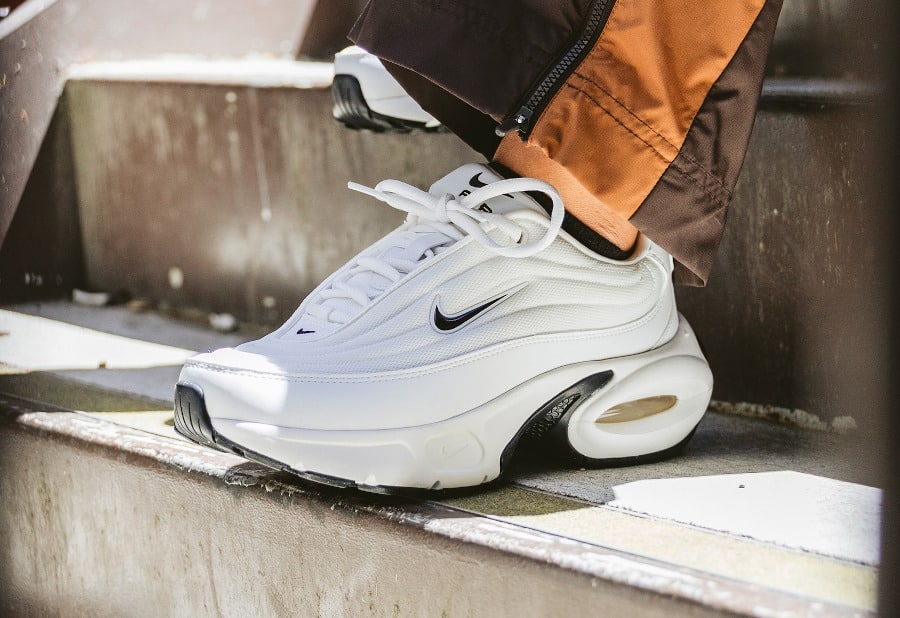 Nike Air Max Portal Sail beige on feet