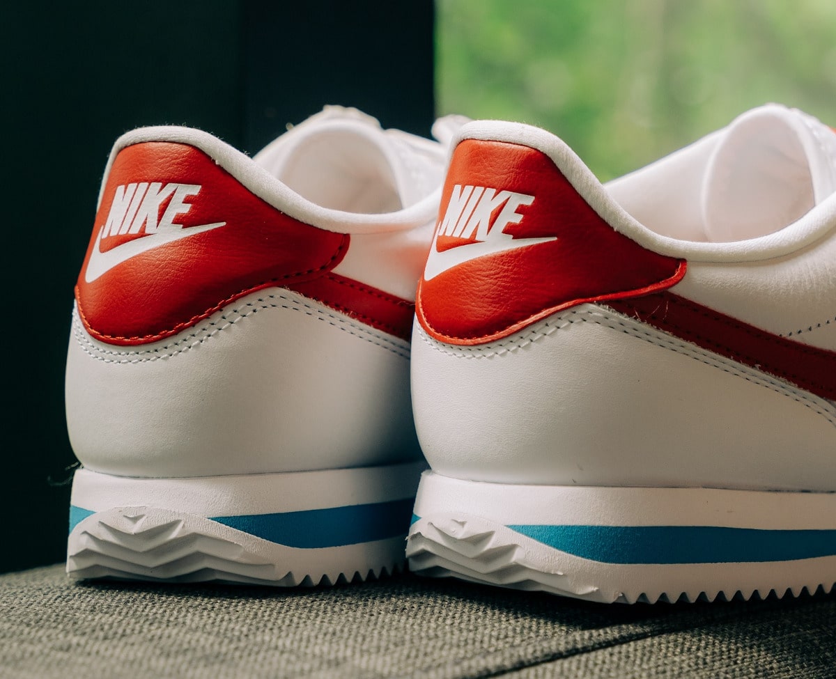 Nike Cortez Leather Forrest Gump blanche et rouge DN1791-108 (3)