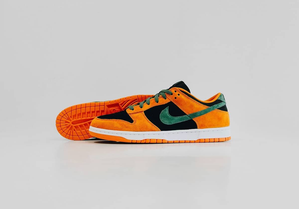 Nike Dunk Low Ugly Duckling 2024 orange verte DA1469-001 (4)