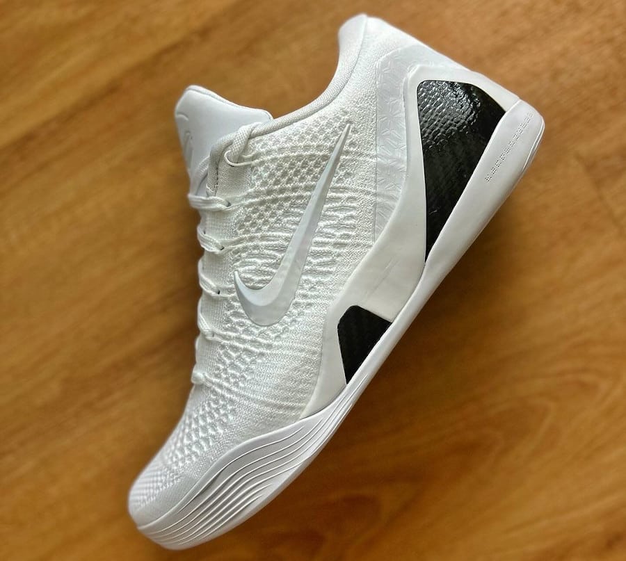 Nike Kobe 9 Elite Low Protro Halo blanche homme FZ7334-100 (3)