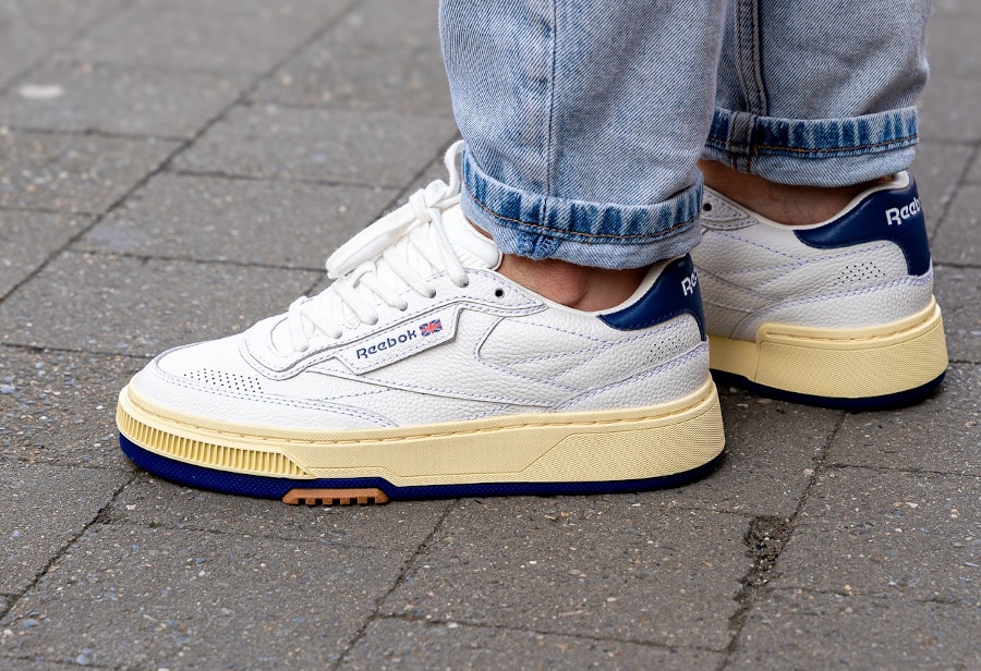 Reebok Club C LTD Made Italy Vintage Navy (2)