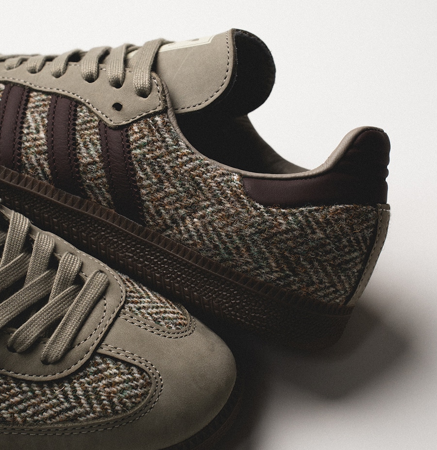 adidas Samba OG Tweed Pack Wonder Beige ID1449 (2)