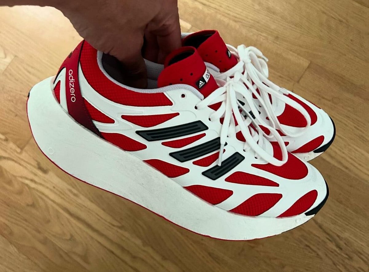 adidas adizero aruku rouge et blanche JI0308 (2)