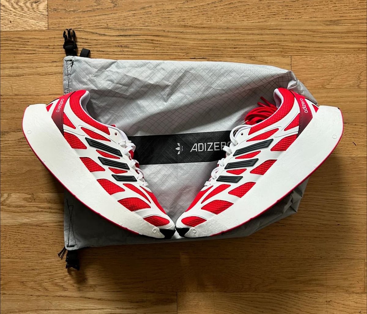 adidas adizero aruku rouge et blanche JI0308 (3)