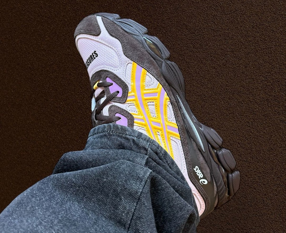 Asics Gel NYC x Pleasures on feet (2)