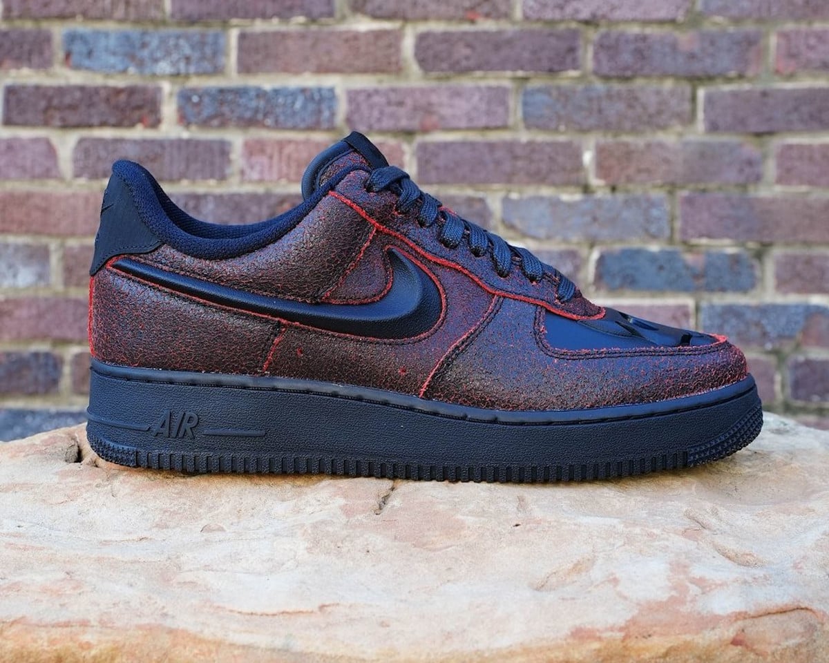 Nike Air Force 1 Low Skull Toe crâne en 3D HV2016-001 (5)