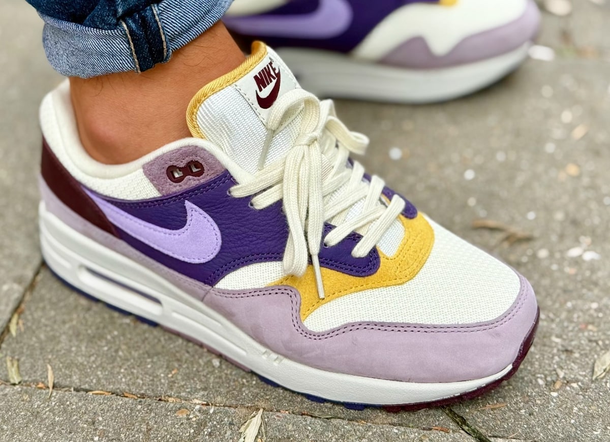 Nike Air Max 1 87 Dark Raisin Hydrangeas ou la trouver