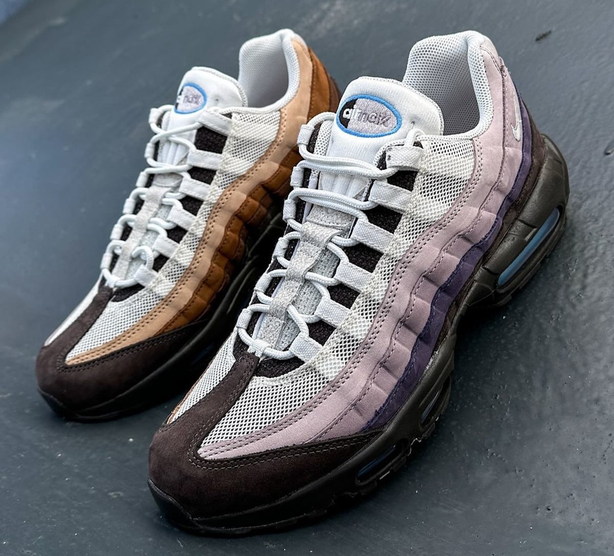 Nike Air Max 95 Unearthed dégradé violet marron homme HM0953-100 (4)