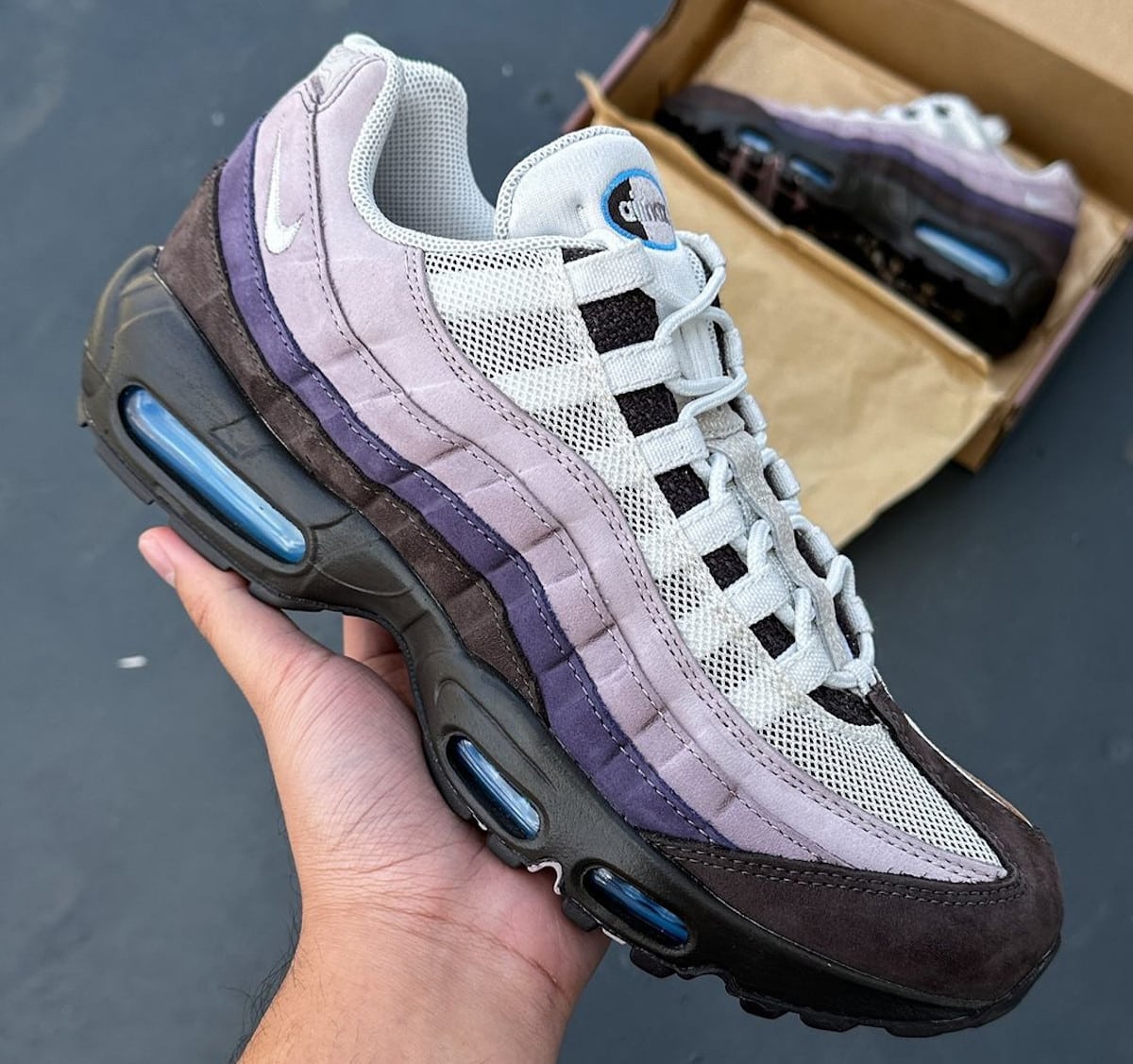 Nike Air Max 95 Unearthed dégradé violet marron homme HM0953-100 (5)